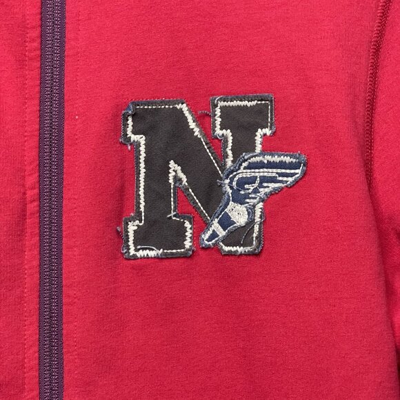 New Balance Heritage Red Full-Zip Jacket Women's M - Picture 2 of 7